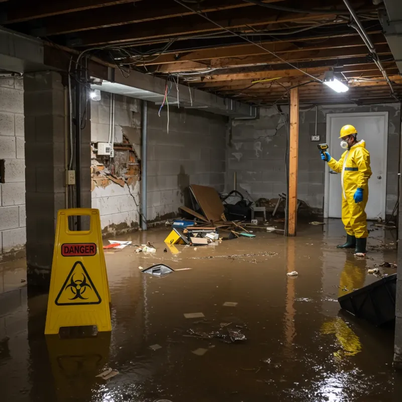 Flooded Basement Electrical Hazard in Campanilla, PR Property